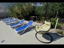 Appartements Olive Garden - swimming pool: A1(4), A2(4), A3(4), SA4(2), SA5(2) Biograd - Riviera de Biograd  - jardin