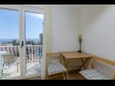 Appartements et chambres Mini - parking: SA1(2), R1(2) s balkonom Bol - Île de Brac  - Studio appartement - SA1(2): intérieur