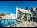 Maisons de vacances Mari 1 - with pool: H(6+1) Donji Humac - Île de Brac  - Croatie  - maison