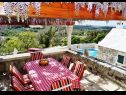 Maisons de vacances Mari 1 - with pool: H(6+1) Donji Humac - Île de Brac  - Croatie  - terrasse