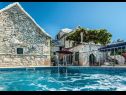 Maisons de vacances Mari 1 - with pool: H(6+1) Donji Humac - Île de Brac  - Croatie  - piscine