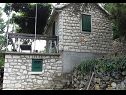 Maisons de vacances Lidija - Robinson House: H(2+2) Baie Lovrecina (Postira) - Île de Brac  - Croatie  - maison