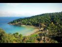 Maisons de vacances Lidija - Robinson House: H(2+2) Baie Lovrecina (Postira) - Île de Brac  - Croatie  - plage