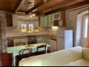 Maisons de vacances Gora - sea view: H(5) Lozisca - Île de Brac  - Croatie  - H(5): cuisine salle à manger