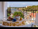 Maisons de vacances Mila - private pool & seaview: H(8) Milna (Brac) - Île de Brac  - Croatie  - H(8): vue de la terrasse