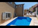 Appartements Dalis - open swimming pool: A1 kat(4+1), A2 prizemlje(4) Baie Osibova (Milna) - Île de Brac  - Croatie  - maison