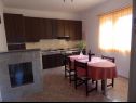 Appartements Deni - 70m from beach: A1(4+1) Baie Osibova (Milna) - Île de Brac  - Croatie  - Appartement - A1(4+1): cuisine salle à manger