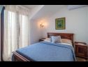 Maisons de vacances Lumos - panoramic view & olive garden: H(10) Postira - Île de Brac  - Croatie  - H(10): chambre &agrave; coucher