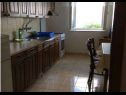 Appartements Sova - 20 m from beach : A1(7), A2(4) Postira - Île de Brac  - Appartement - A2(4): cuisine salle à manger