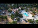 Maisons de vacances Nave - private pool: H(4+1) Postira - Île de Brac  - Croatie  - maison