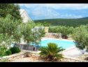 Maisons de vacances Tonka - with pool; H(4+2) Pucisca - Île de Brac  - Croatie  - piscine (maison et environs)