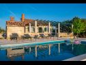 Maisons de vacances Diana - pool and terrace: H(4+1) Pucisca - Île de Brac  - Croatie  - piscine