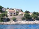 Appartements et chambres Ref - 20 m from sea : 1 - A1(4+1), 2 - A2(2+1), 3 - R1(2), 4 - R2(2) Baie Puntinak (Selca) - Île de Brac  - Croatie  - maison