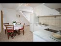 Appartements Neda - perfect location & free parking: A1(6), A2(4+1), A3(4+1) Splitska - Île de Brac  - Appartement - A2(4+1): cuisine salle à manger
