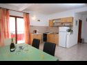 Appartements Neda - perfect location & free parking: A1(6), A2(4+1), A3(4+1) Splitska - Île de Brac  - Appartement - A3(4+1): cuisine salle à manger