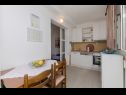Appartements Vlado - cosy & afordable: SA1(2), A2(3), A3(5) Supetar - Île de Brac  - Appartement - A2(3): cuisine salle à manger
