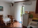 Appartements Mira - affordable & comfortable: A1(5) Supetar - Île de Brac  - Appartement - A1(5): cuisine salle à manger