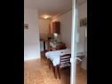 Appartements Bor - cosy & afordable: A1(3) Supetar - Île de Brac  - Appartement - A1(3): cuisine salle à manger