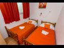 Appartements Marija - 60 m from beach: A2(4) Mastrinka - Île de Ciovo  - Appartement - A2(4): chambre &agrave; coucher