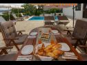 Maisons de vacances Dupla - with pool H(8) Okrug Donji - Île de Ciovo  - Croatie  - terrasse