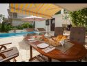 Maisons de vacances Dupla - with pool H(8) Okrug Donji - Île de Ciovo  - Croatie  - terrasse