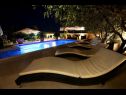 Maisons de vacances Slavica - with pool: H(10+2) Okrug Gornji - Île de Ciovo  - Croatie  - piscine