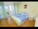 Appartements Ljuba - nice garden: A2(4+1) Plavi, A4(8+1), A1(2+2) Okrug Gornji - Île de Ciovo  - Appartement - A4(8+1): chambre &agrave; coucher