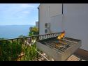 Maisons de vacances Sreća - terrace with beautifull view H(7) Okrug Gornji - Île de Ciovo  - Croatie  - barbecue