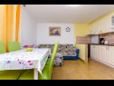 Appartements Ljuba - nice garden: A2(4+1) Plavi, A4(8+1), A1(2+2) Okrug Gornji - Île de Ciovo  - Appartement - A1(2+2): salle &agrave; manger