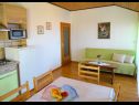 Appartements Horvat SA1(2), B2(4) Crikvenica - Riviera de Crikvenica  - Appartement - B2(4): cuisine salle à manger