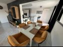 Appartements Dragica - modern & close to the sea: A2 Black & White(6) Klenovica - Riviera de Crikvenica  - Appartement - A2 Black & White(6): 