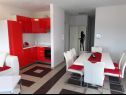 Appartements Vis 1 B1(4+2) - silver Selce - Riviera de Crikvenica  - Appartement - B1(4+2) - silver: cuisine salle à manger