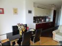 Appartements Tomislav A1 crni(4+1), A2 crveni(4+1), A3(5+1), A4(2+2) Selce - Riviera de Crikvenica  - Appartement - A1 crni(4+1): cuisine salle à manger