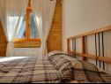 Maisons de vacances Laura - wooden house: H(4+2) Dreznica - Croatie continentale - Croatie  - H(4+2): chambre &agrave; coucher