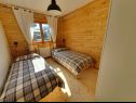Maisons de vacances Laura - wooden house: H(4+2) Dreznica - Croatie continentale - Croatie  - H(4+2): chambre &agrave; coucher