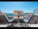 Appartements Stane - modern & fully equipped: A1(2+2), A2(2+1), A3(2+1), A4(4+1) Cavtat - Riviera de Dubrovnik  - Appartement - A3(2+1): vue de la terrasse