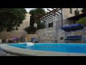 Maisons de vacances Marija - with pool: H(10) Duboka - Riviera de Dubrovnik  - Croatie  - balcon (maison et environs)