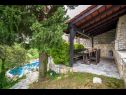 Maisons de vacances Marija - with pool: H(10) Duboka - Riviera de Dubrovnik  - Croatie  - terrasse
