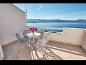 Appartements Sea front - free parking A1(2+2), A2(2+2), A3(4+1), A4(2), A5(2) Klek - Riviera de Dubrovnik  - Appartement - A3(4+1): terrasse