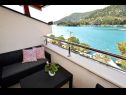 Appartements Leo - sea view & comfortable: A1(6) Ploce - Riviera de Dubrovnik  - Appartement - A1(6): vue de la terrasse
