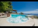 Maisons de vacances Luxury - amazing seaview H(8+2) Soline (Dubrovnik) - Riviera de Dubrovnik  - Croatie  - piscine