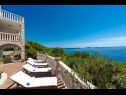 Maisons de vacances Luxury - amazing seaview H(8+2) Soline (Dubrovnik) - Riviera de Dubrovnik  - Croatie  - terrasse