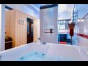 Maisons de vacances Luxury - amazing seaview H(8+2) Soline (Dubrovnik) - Riviera de Dubrovnik  - Croatie  - H(8+2): salle de bain W-C