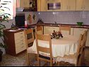 Appartements Nada A1(8), A2(8) Sucuraj - Île de Hvar  - Appartement - A2(8): cuisine salle à manger