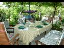 Maisons de vacances Zeljko - with nice garden: H(5) Sucuraj - Île de Hvar  - Croatie  - terrasse