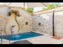 Maisons de vacances Stef - with pool: H(4) Krbune - Istrie  - Croatie  - piscine