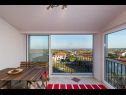 Appartements Robi 1 - sea view: A1 sea view(4+1) Liznjan - Istrie  - Appartement - A1 sea view(4+1): terrasse