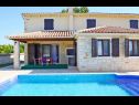 Maisons de vacances Mary - with pool : H (8+1) Medulin - Istrie  - Croatie  - piscine