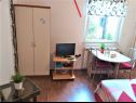 Appartements Silvija - sweet apartments : SA1(2), SA2(2) Medulin - Istrie  - Studio appartement - SA1(2): chambre &agrave; coucher