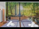 Maisons de vacances LariF - luxury in nature: H(10+2) Nedescina - Istrie  - Croatie  - H(10+2): chambre &agrave; coucher